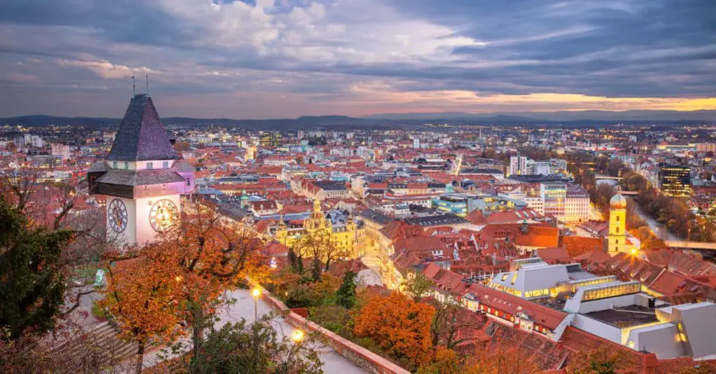 Graz óvárosa