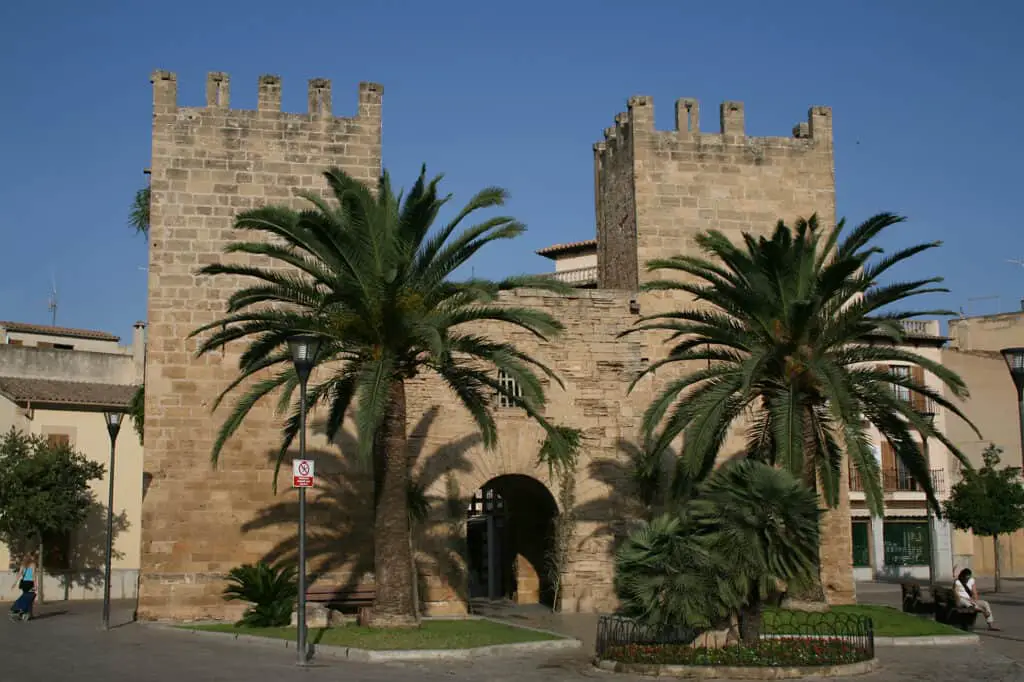 Alcúdia óvárosa Mallorca