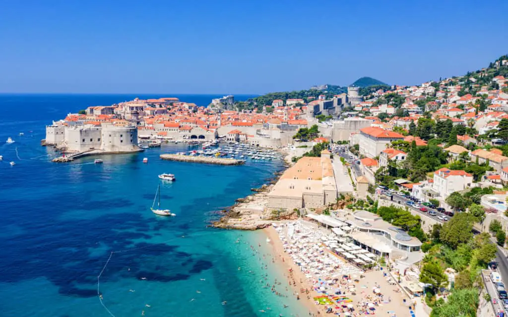 Banje strand, Dubrovnik