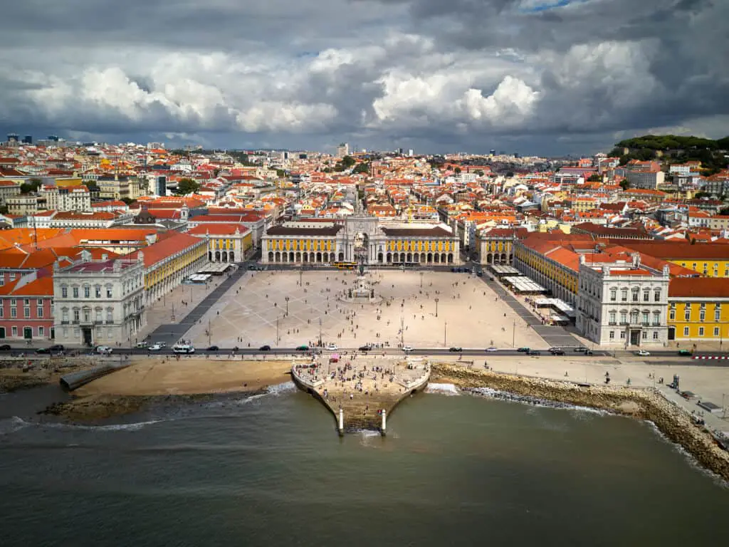 Baixa Lisszabon belvárosi kerülete