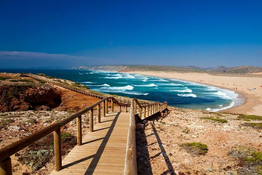 Bordeira strand, Aljezur, Algarve, Portugália