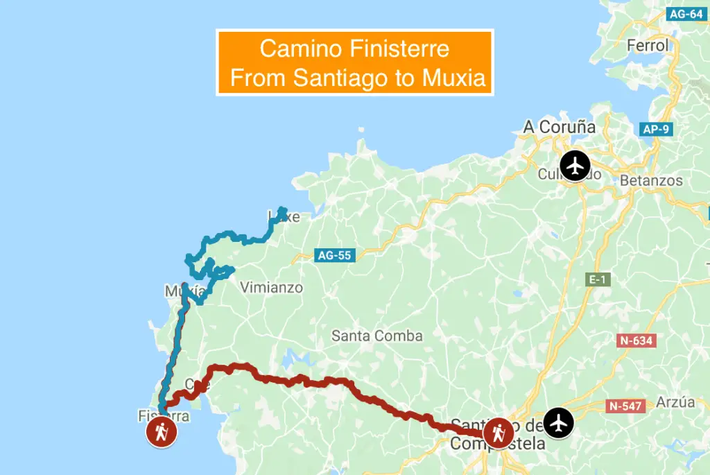 Camino Finisterre-Muxía