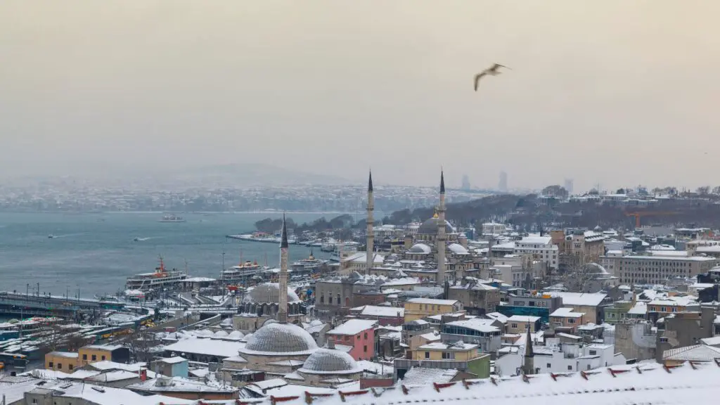 Isztambul télen