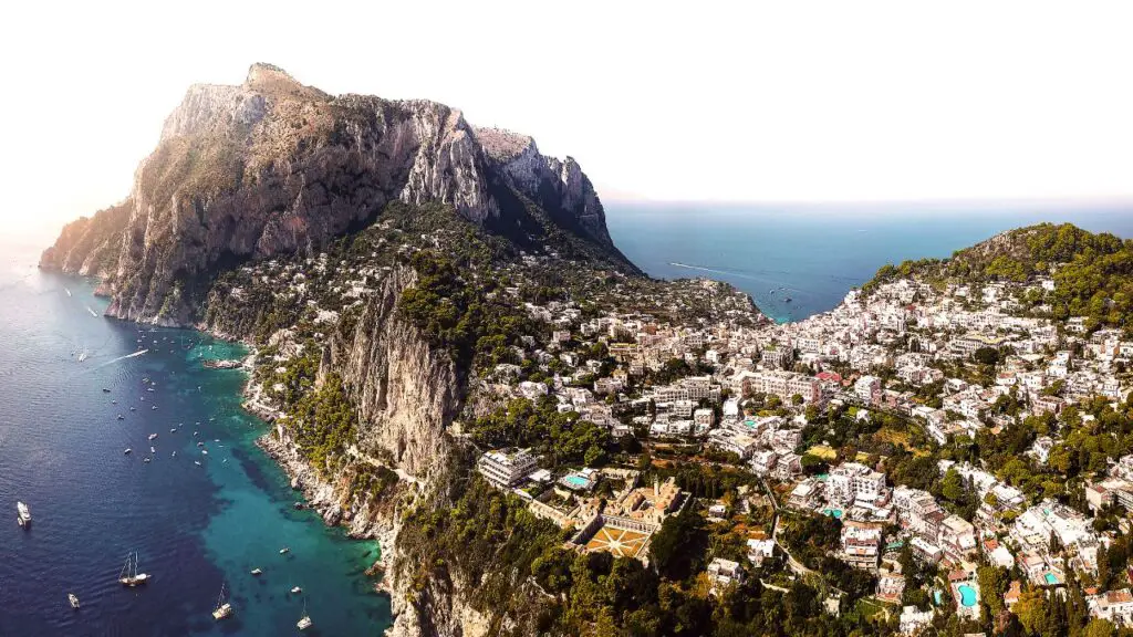 Capri sziget - Amalfi-part, Olaszország