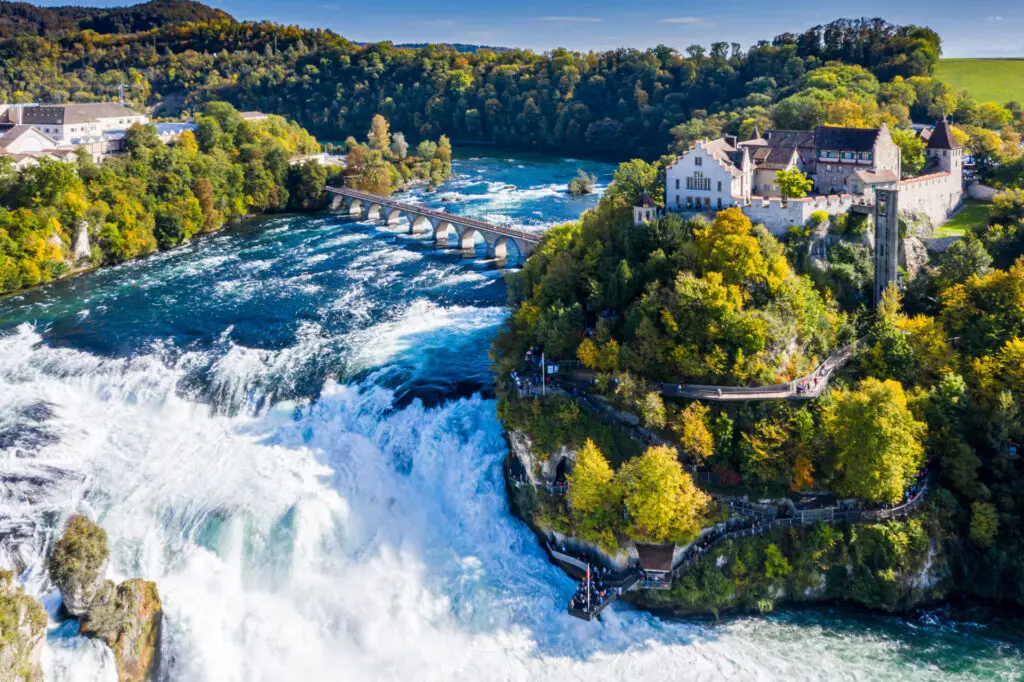 Rajna-vízesés, Svájc