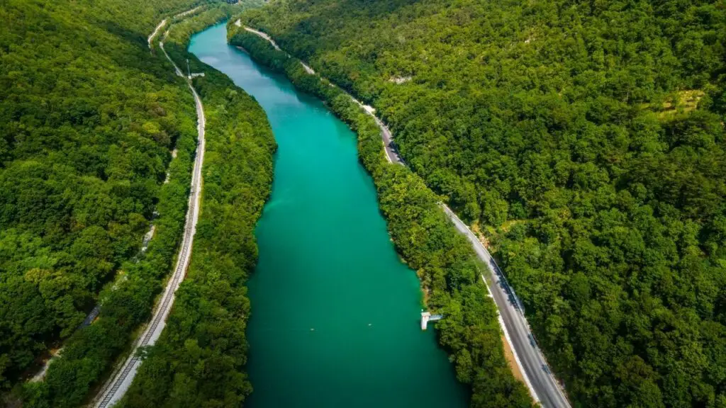 Soca folyó Szlovéniában, Triglav Park