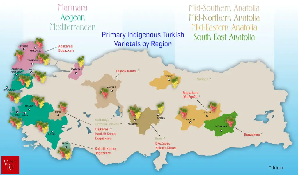 török bor régiók
