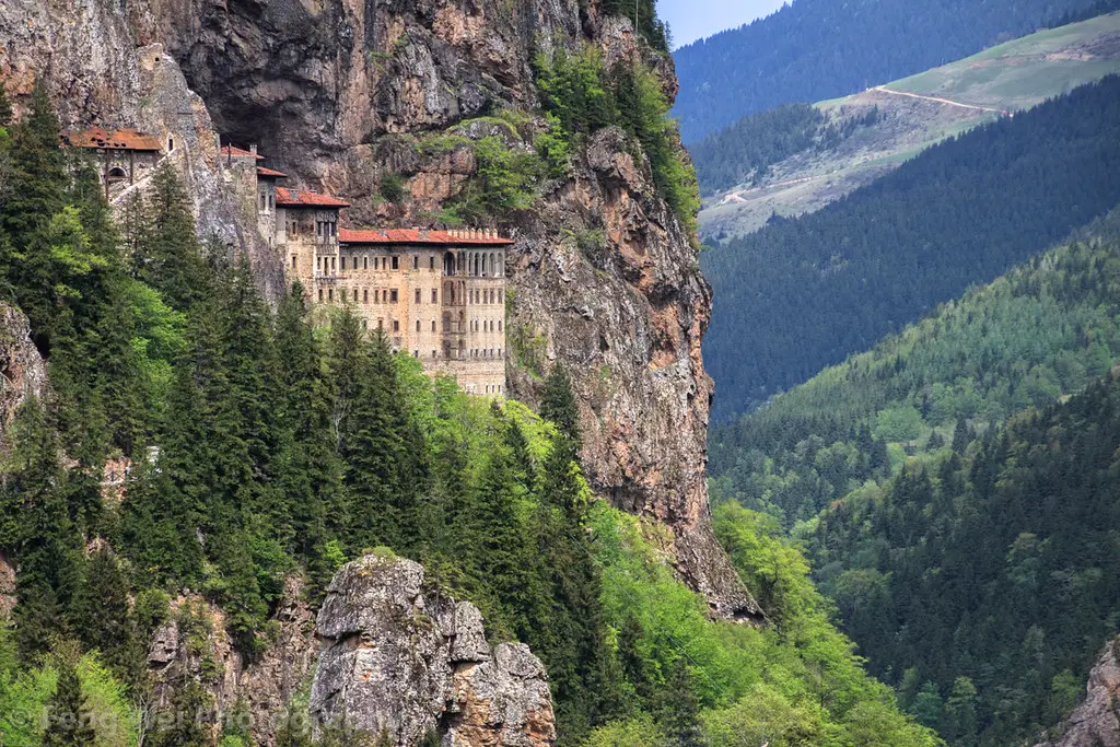 Sumela kolostor, Trabzon, Fekete-tengeri régió, Törökország