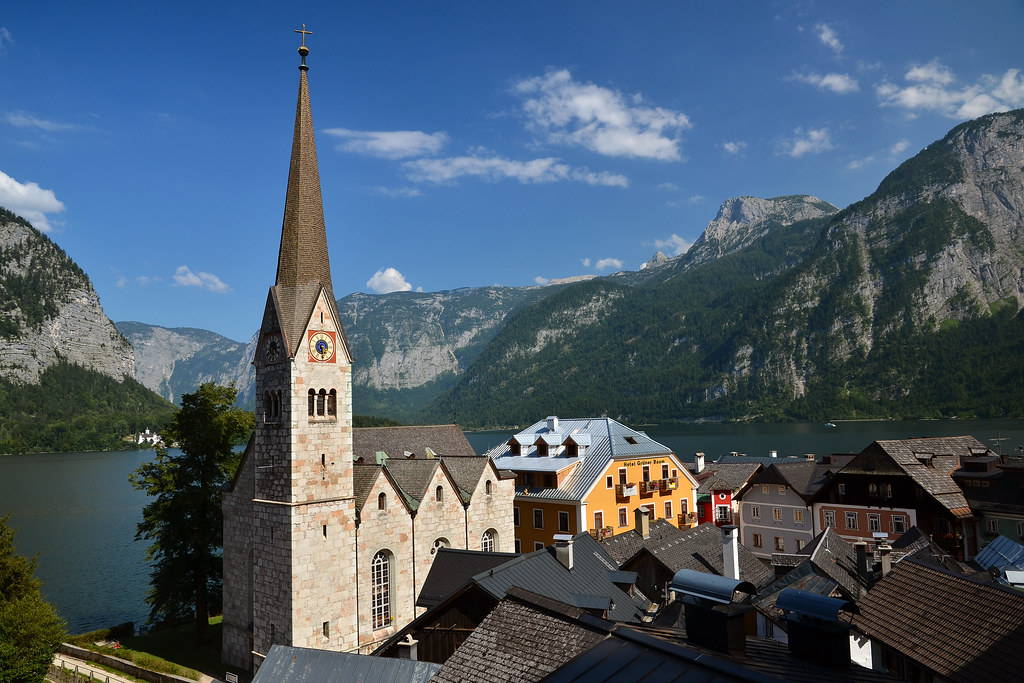 Az evangélikus templom, Hallstatt